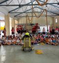 Escolares de 25 centros de la provincia conocen la labor de los bomberos de la Diputación de Teruel