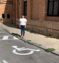 El Ayuntamiento de Teruel revisa las plazas de estacionamiento para personas con movilidad reducida