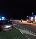 Nuevo accidente en el cruce de la N-234 con la carretera de Albarracín con dos vehículos implicados