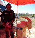 Miguel Ortiz, escultor de madera con motosierra: “Antes de tallar con la motosierra tienes que tener la figura bien esquematizada en tu cabeza”