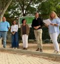 La comunidad educativa de Alcañiz promueve un recorrido botánico en el entorno del colegio Concepción Gimeno