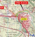 La remodelación de viales nacionales en Alcañiz se prolongará 18 meses