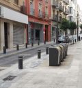 Los contenedores de la calle Mayor de Alcañiz ya están soterrados