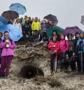 El Grupo Alpino Javalambre planta su primer Belén Montañero en los Mansuetos de Teruel