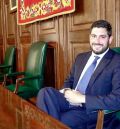 El concejal turolense de Vox, Alejandro Nolasco, candidato del partido a la presidencia del Gobierno de Aragón