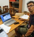 Pascal Réjoy Méchain, profesor de Topografía en el Lycée de L'Atlantique: Los centenares de fotos hechas con dron del castillo de Aliaga se integrarán en un modelo 3D