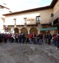 Sonora cencerrada en la plaza del Albarracín para exigir que se paralicen las talas