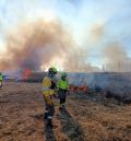 El Gobierno de Aragón lleva a cabo una quema controlada en 25 hectáreas del El Prado de Cella