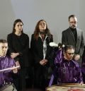 Los tambores de Calanda dan el último adiós al director aragonés Carlos Saura