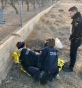 Agentes de la Policía Nacional de Teruel auxilian de madrugada a un hombre de edad avanzada con hipotermia