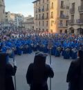 Alcañiz celebra por primera vez el acto de cierre de toque de los tambores