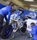 Los pilotos definen sus estrategias  de carrera en el circuito de Motorland