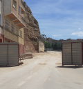 El avance de las obras de estabilización del cerro permite la reapertura del Corcho de Alcañiz desde este miércoles por la tarde