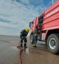 El Aeropuerto de Teruel, escenario de un simulacro de accidente aéreo para revisar sus sistemas de respuesta ante emergencias