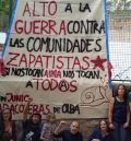 El colectivo Caracoleras de Olba, contra la guerra a los pueblos zapatistas en Chiapas