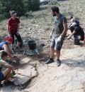 Los alumnos de la UVT contribuyen a sacar a la luz icnitas en el yacimiento de El Castellar