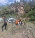 La Guardia Civil rescata a una senderista accidentada en el Parrizal de Beceite