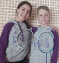 Darío Marín e Inés Iranzo representan al bádminton turolense a nivel nacional