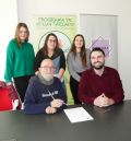 La Federación Vecinal de Teruel y la asociación Psicara certifican su colaboración con un convenio