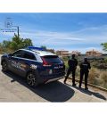 Izado de bandera en Teruel por los 200 años de la Policía Nacional