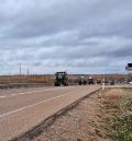 Nueve columnas de tractores se dirigen hacia Teruel y hay problemas para circular en Caminreal y Calamocha