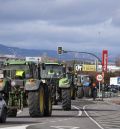 Los tractores finalizan marcha en La Paz y dos columnas están operativas en Monreal del Campo e Híjar