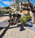 Nueve alumnos reciben su certificado de profesionalidad en jardinería en Aguaviva