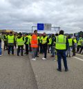 Los agricultores retoman los cortes en la A-23 a la altura de Teruel