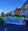 Agricultores y ganaderos inician la marcha por Teruel que culminará con la entrega de sus reivindicaciones en la Subdelegación del Gobierno