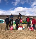 Óscar Murguía y su perro Murguia Ketzal, campeones del I Open de Perros Pastores de Teruel, organizado por la DPT