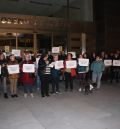La concentración por San Francisco 21 pide el apoyo del Gobierno de Aragón