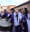 El Jiloca redobla al unísono para demostrar que la Semana Santa late en los corazones de los cofrades