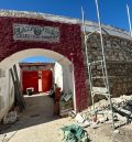 Los trabajos de rehabilitación de la plaza de toros de Escucha ya están en marcha