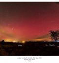 La inusual aurora boreal avistada este viernes en el cielo de Teruel puede volver a aparecer en las noches del sábado y el domingo