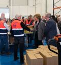 La reina Sofía visita el Banco de Alimentos de Teruel