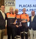 Tres agrupaciones de Protección Civil de Teruel, Placa al Mérito de la DGA