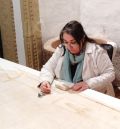 Ana Isabel García Martín, experta en restauración de textiles y profesora de los cursos de Albarracín: “La Sábana Santa de Campillo  se hizo en el siglo XVI y es de las mejor conservadas de España”