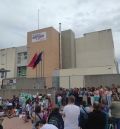 Protesta en el colegio Juan Sobrarias de Alcañiz por “el recorte” en dos docentes