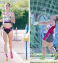 Elena Martín y Elena Sanz, bandera de Teruel en el Campeonato de España de Atletismo