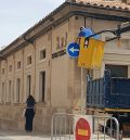 Alcañiz cierra al tráfico la calle Pruneda y la plaza del Mercado