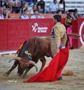 Juan A. Torrijos demuestra madurez y corta un solitario trofeo en la novillada de Teruel