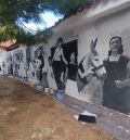 Las mujeres de Castellote que fueron pioneras en los 60 tienen ya un mural dedicado a ellas