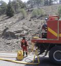 El consejero de Medio Ambiente afirma que el incendio de Corbalán “está relativamente controlado”