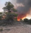 Extinguido el incendio de Calanda tras calcinar 4,7 hectáreas