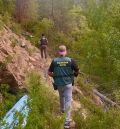 La Guardia Civil desmantela una plantación con 1.630 plantas de marihuana en el entorno del pantano de Santolea con un detenido