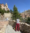 El lienzo este de la muralla de Albarracín resucita del olvido y se convierte en un paseo con mirador