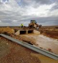 El pabellón de Báguena tuvo que ser desalojado a causa de la tormenta