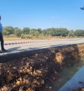 La Diputación de Teruel organiza el operativo para reparar las afecciones causadas por las tormentas en los pueblos del Jiloca