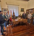 La alcaldesa recibe en el Ayuntamiento a la Justicia de Aragón