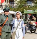 Roberto Cañón y Uxúe Abate, recreacionistas del IX Memorial March de Albentosa: “El recreacionismo no tiene que ver con la ideología, yo voy de alemán nazi y soy muy rojo”